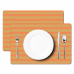 Zee - Rood - Geel - Strepen Placemat vinyl groot 368 -zzsfeer2_Kitchenyeah-website