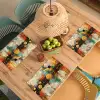 Kunst - Abstract - Aesthetic - Goud Placemat vinyl groot -zzsfeer5_Kitchenyeah-website