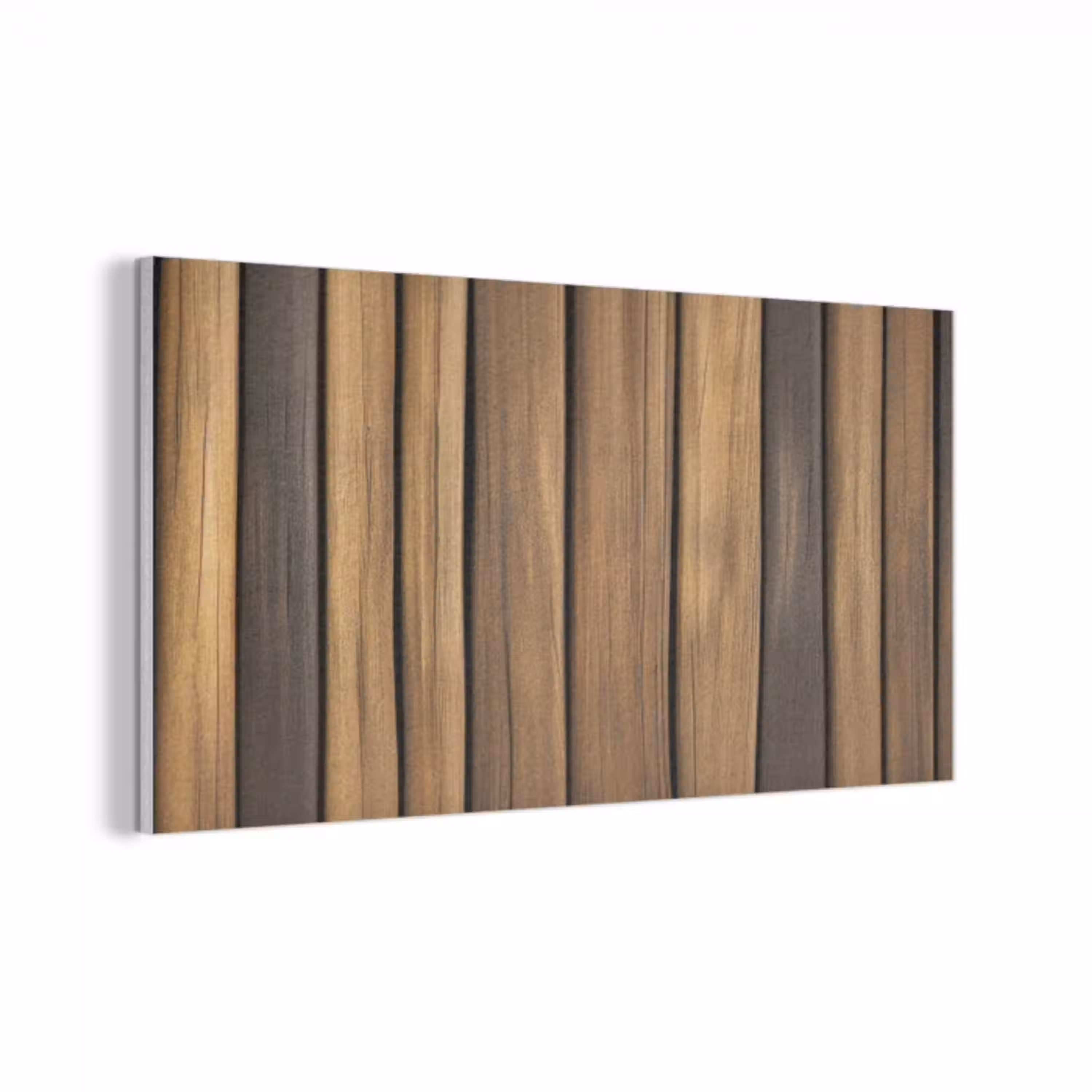 Hout - Planken - Natuurtinten PET vilt middel -3d