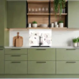 Bloemen - Pastel -  Planten - Wit keuken achterwand 2 middel -sfeer3