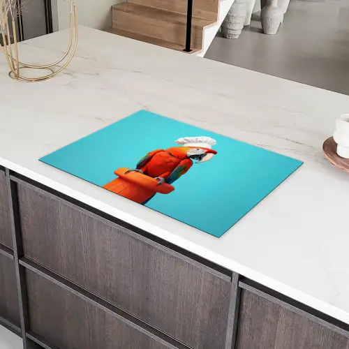 Ara - Koksmuts - Sokkel - Grappig Inductie beschermer vinyl 3mm klein -sfeer8