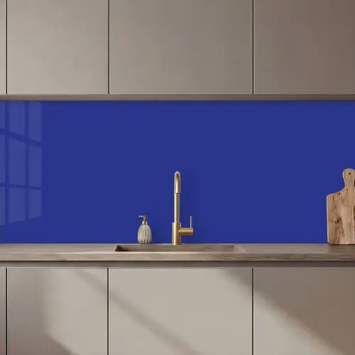 Blauw - Effen kleur - Donkerblauw keuken achterwand 2 middel 871 zz_3dshopping
