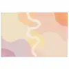 Golvende vormen - Abstract - pastel poster papier klein -3d