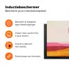 Heuvels - Oranje - Zon - Abstract Inductie beschermer vinyl 3mm klein -zzzzzzz-td-ups