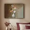 Oude meesters - Bloemen - Balthasar van der Ast Textielframe zwart klein -sfeer1
