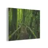 Jungle - Brug - Mos - Natuur - Tropisch PET vilt klein -3d