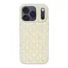 Floraal - Ornament - Beige Telefoonhoesje iPhone 17 Pro klein 878 -3d