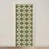 Patroon - Tegel - Groen deurposter klein 289 -3d_beige