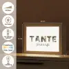 Tante - Lettercollage Light Box met kabel (Tafellamp) klein -USP_NL