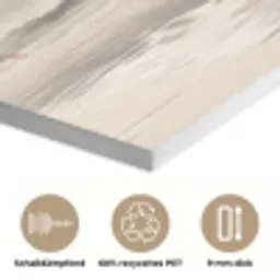 Bergtop - Meer - Bloesem PET vilt klein -closeup_DE