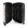 Zomer strand print kleurrijk NBS - Handbagage koffer - Volwassenen Unisex middel -binnenkant