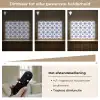Modern - Patroon - Blauw - Roze Light Box met batterij (Wandlamp) middel 907 -USP_dimbaarNL
