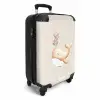 Walvis in pastel beige kleuren NBS - Handbagage koffer - Volwassenen Unisex middel -productfoto_3d