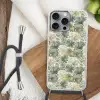 Bladeren - Botanisch - Groen Hoesje iPhone 16 Pro Max met koord klein 804 -sfeer4