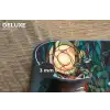 Vos - Mozaïek - Bos - Maan Placemat vinyl groot -closeup