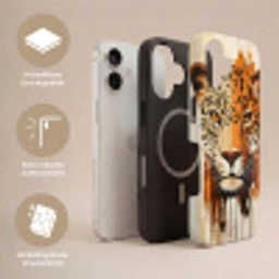 Luipaard - Symmetrisch - Strepen Toughcase MagSafe Apple iPhone 17 klein -USP_Lagen_DE