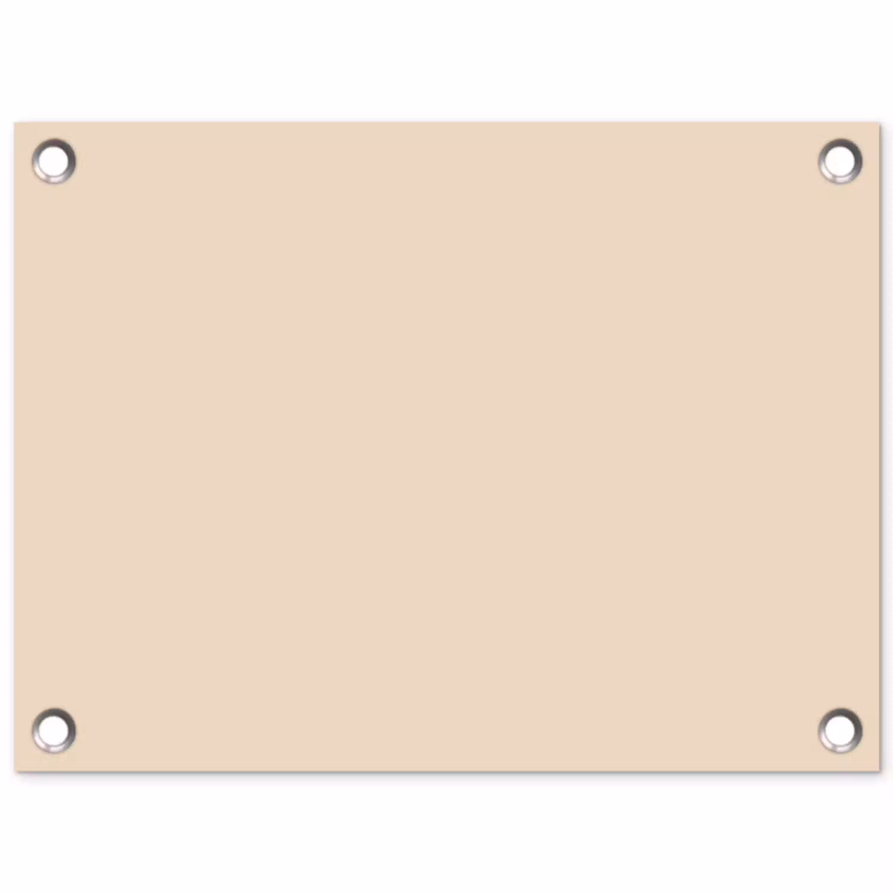 Cream - Nude - Neutraal tuinposter los doek klein 239 -3d