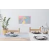 Eend - Zonnebril - Water Muursticker klein -eettafel
