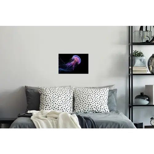 Kwal - Doorzichtig - Roze - Tentakels Muursticker klein -slaapkamer