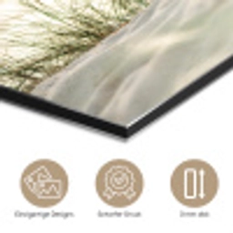Duin - Waddeneilanden - Water aluminium wit klein -closeup_DE