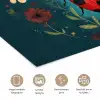 Bloemen - Lieveheersbeestje - Hartje - Rood poster papier klein -closeup_NL