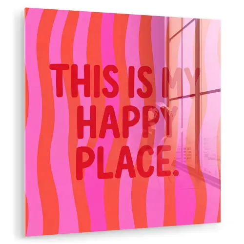 Tekst - Modern - Kleurrijk plexiglas 5mm klein -zzzproduct_nieuw