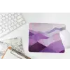 Abstract - Heuvels - Landschap - Paars muismat rubber klein -witbureau