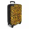 Goudgele panterprint NBS - Handbagage koffer - Volwassenen Unisex middel -productfoto_3d