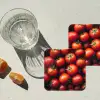 Groente - Rood - Tomaten onderzetter kurk middel -sfeer4