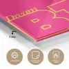 Minimalistisch - Roze - Dream big - Grafisch plexiglas 5mm klein -wsfeer2_DE