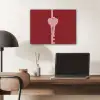 Love - Rood - Blokletters PET vilt klein -sfeer5