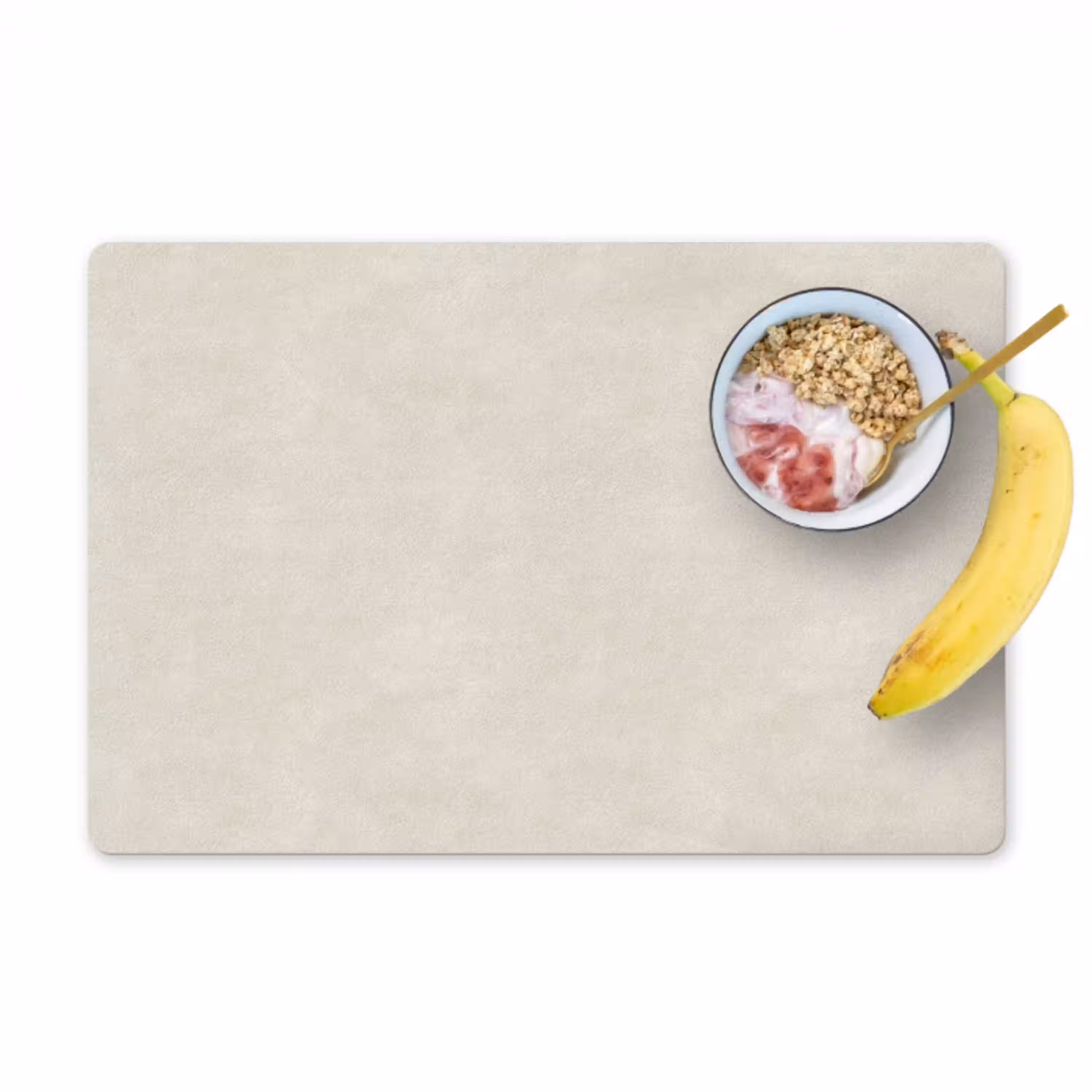 Zandkleurig - Modern - Egaal Placemat vinyl groot 368 -zzzproduct_Kitchenyeah-website
