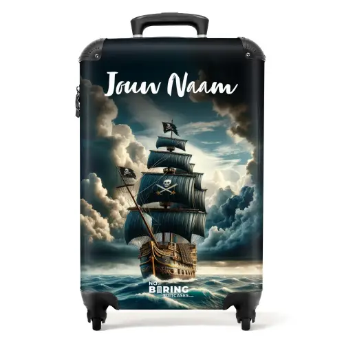 Duistere diamant NBS - Handbagage koffer - Kinderen Unisex middel -productfoto_recht