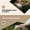 Doorkijk - Tropisch - Bloemen - Natuur Inductie beschemer met haakjes middel -ky-schoon-nl