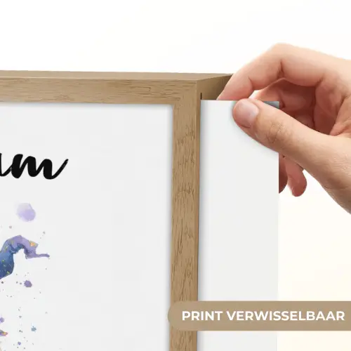 Tovenaar - Magie - Paars Light Box met batterij (Wandlamp kind) middel -USP_websiteprintNL