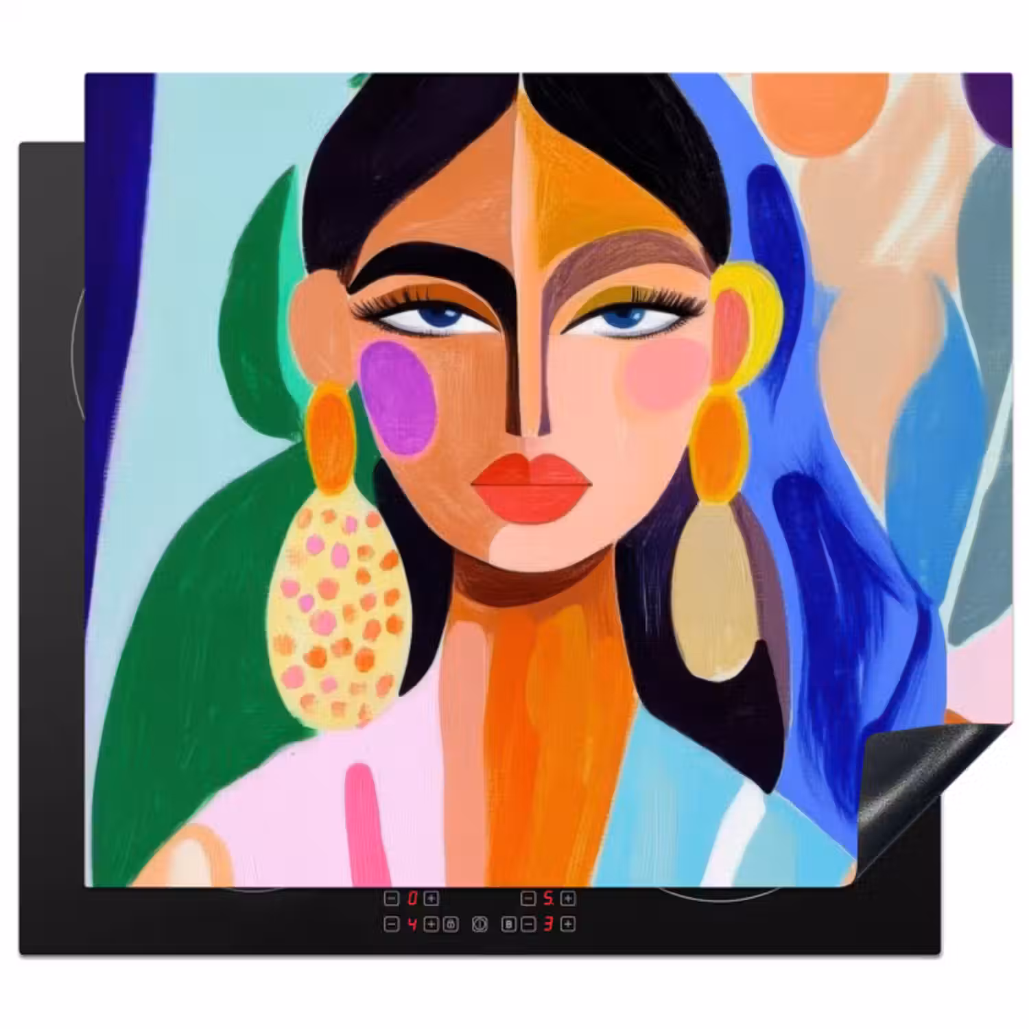 Inductie beschermer - Portret - Vrouw - Modern