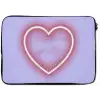 I liked it so it's mine - Neon hart - Paars laptophoes neopreen klein -zkaufland3dotto