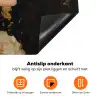 Abstract - Vrouw - Bloemen - Wit Inductie beschermer vinyl 3mm klein -zzzzzzz-td-onderkant