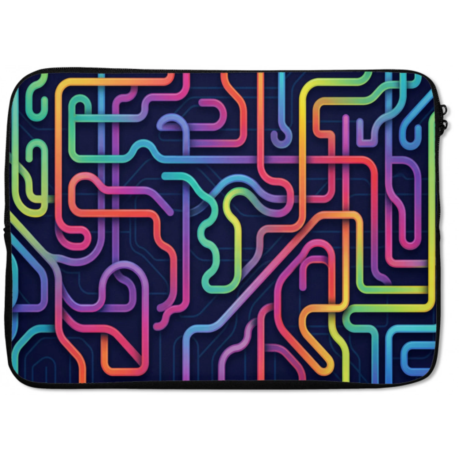 Retro - Abstract - Neon laptophoes neopreen klein -zkaufland3dotto