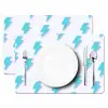 Blauw - Paars - Bliksem Placemat vinyl groot 368 -zzsfeer2_Kitchenyeah-website