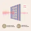 Try again - Strepen - Roze - Verticaal - Blauw PET vilt klein -USP_NL
