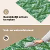 Tropisch - Palmbladeren - Groen Inductie beschemer met haakjes klein 777 -ky-schoon-nl