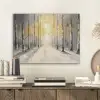 Winter - Abstract - Sneeuw - Natuur - Zon PET vilt klein -sfeer1