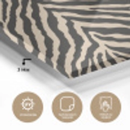 Zebra - Klassiek - Zwart plexiglas 5mm klein 11 -wsfeer2_DE