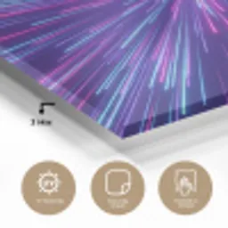 Dynamisch - Ruimte - Kleurrijk plexiglas 5mm klein -sfeer2