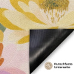 Lelies - Aquarel - Pastel Deurmat klein 898 -antislip_DE