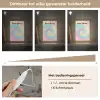 Tie Dye - Pasteltinten - Roze Light Box met kabel (Kinderlampje) klein -USP_dimbaarNL