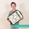 Regenboog - Pastel - Patroon Kinderkoffer - Zwart klein -sfeer4_NL