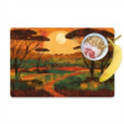 Landschap - Afrikaans - Zon Placemat vinyl groot -zzzproduct_Kitchenyeah-website