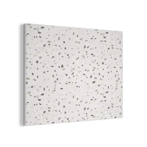 Terrazzo -  Patroon  -  Créme PET vilt klein 837 -3d